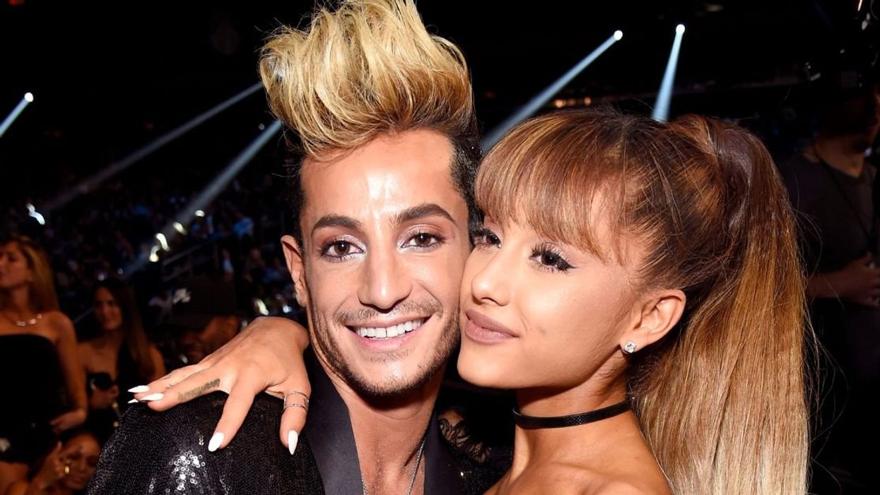 Frankie and Ariana Grande