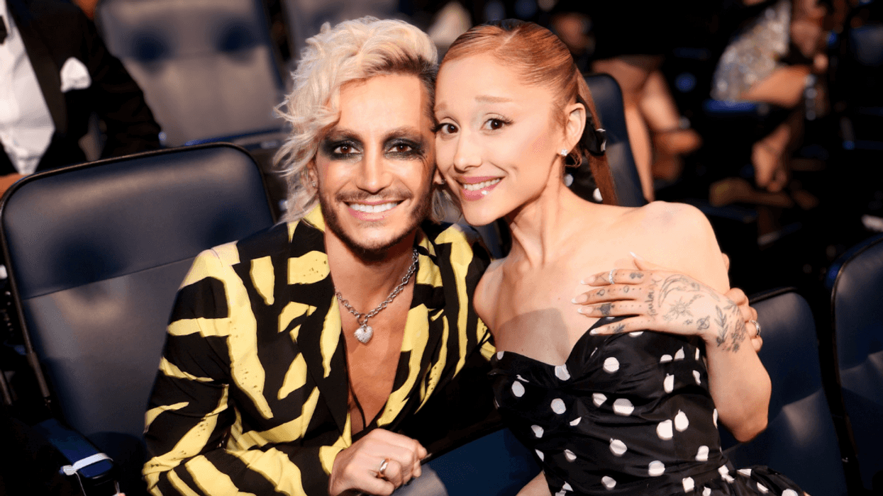 Frankie Grande and Ariana Grande