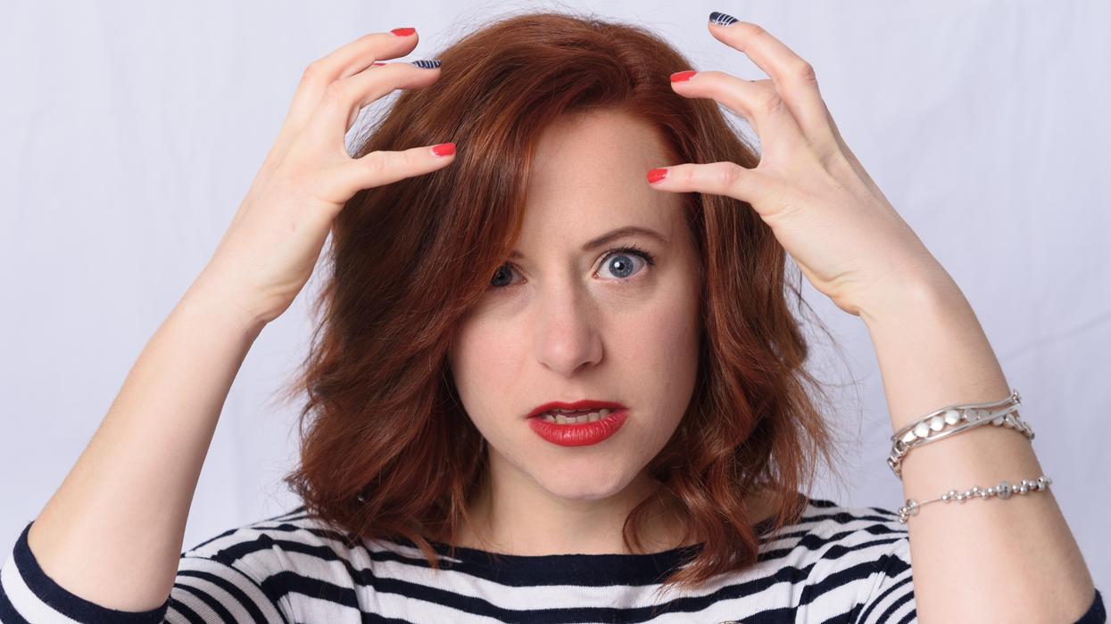 Frustrated woman