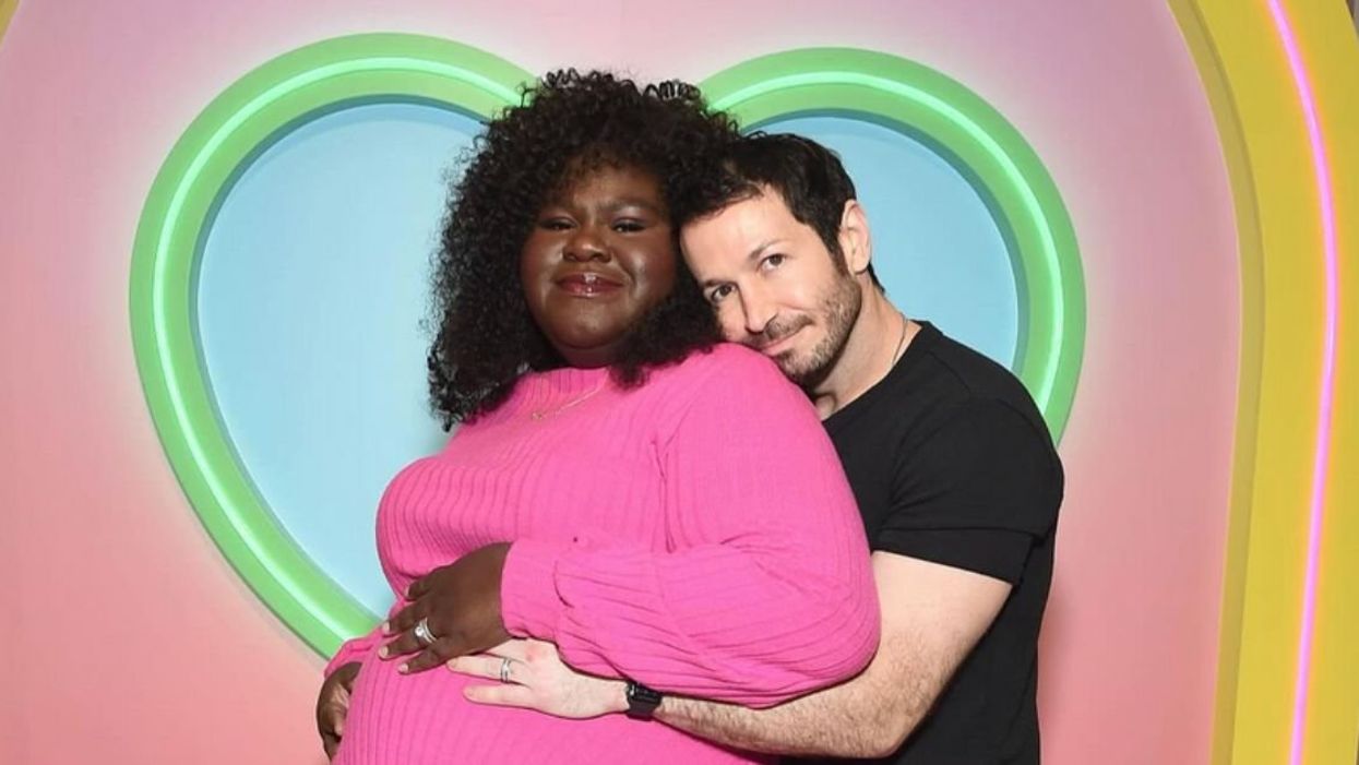Gabourey Sidibe and husband Brandon Frankel
