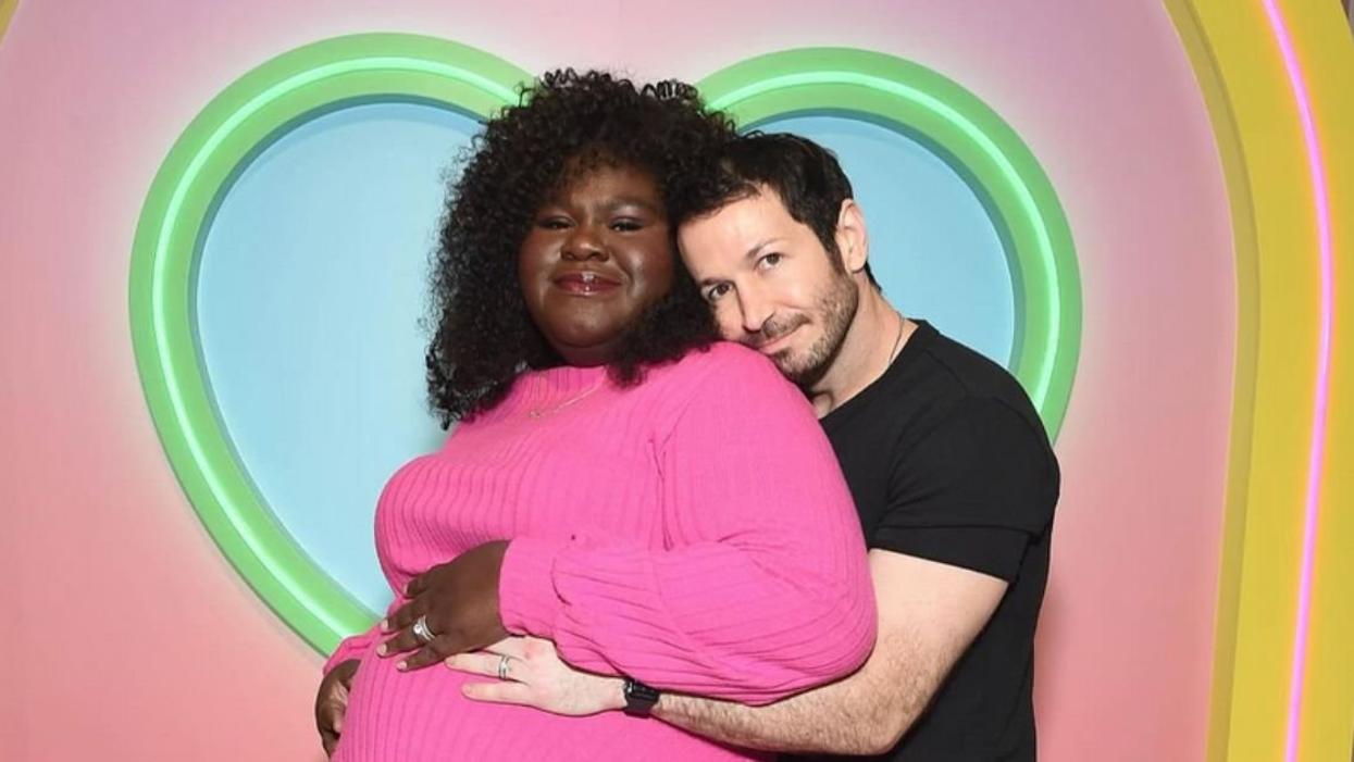 Gabourey Sidibe and husband Brandon Frankel