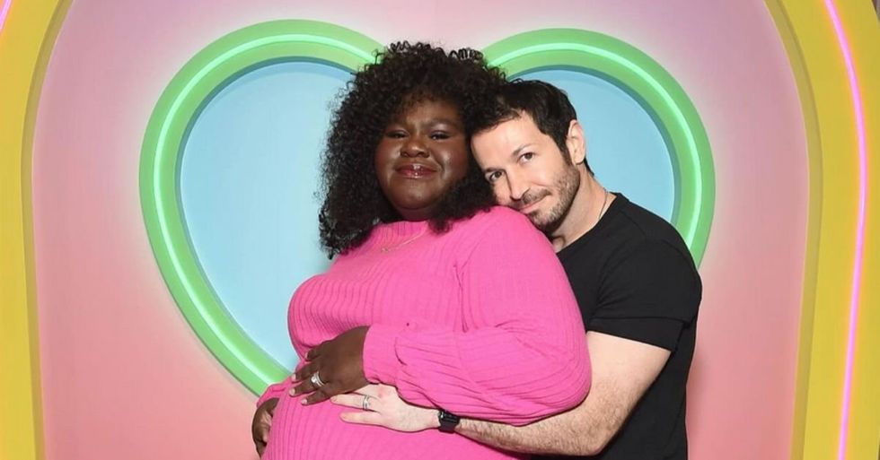 Gabourey Sidibe and husband Brandon Frankel