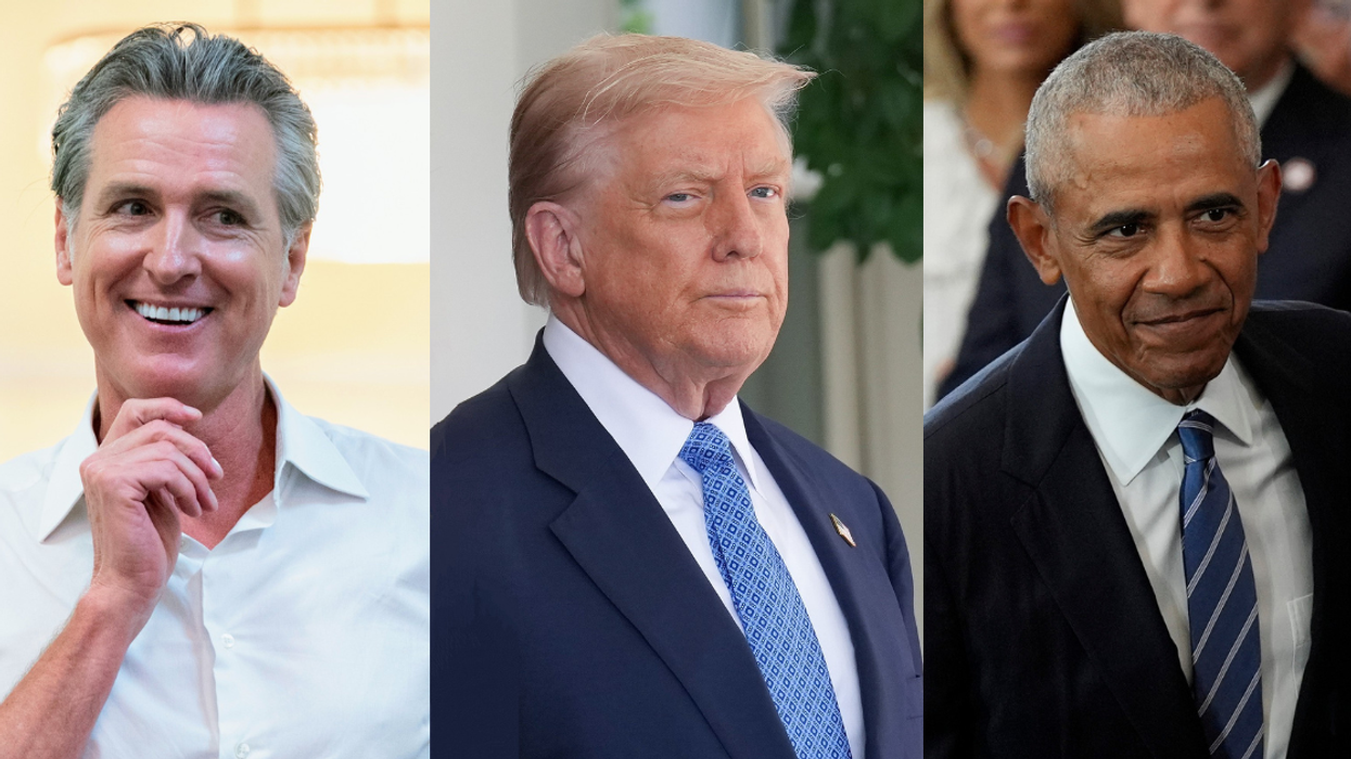 Gavin Newsom; Donald Trump; Barack Obama