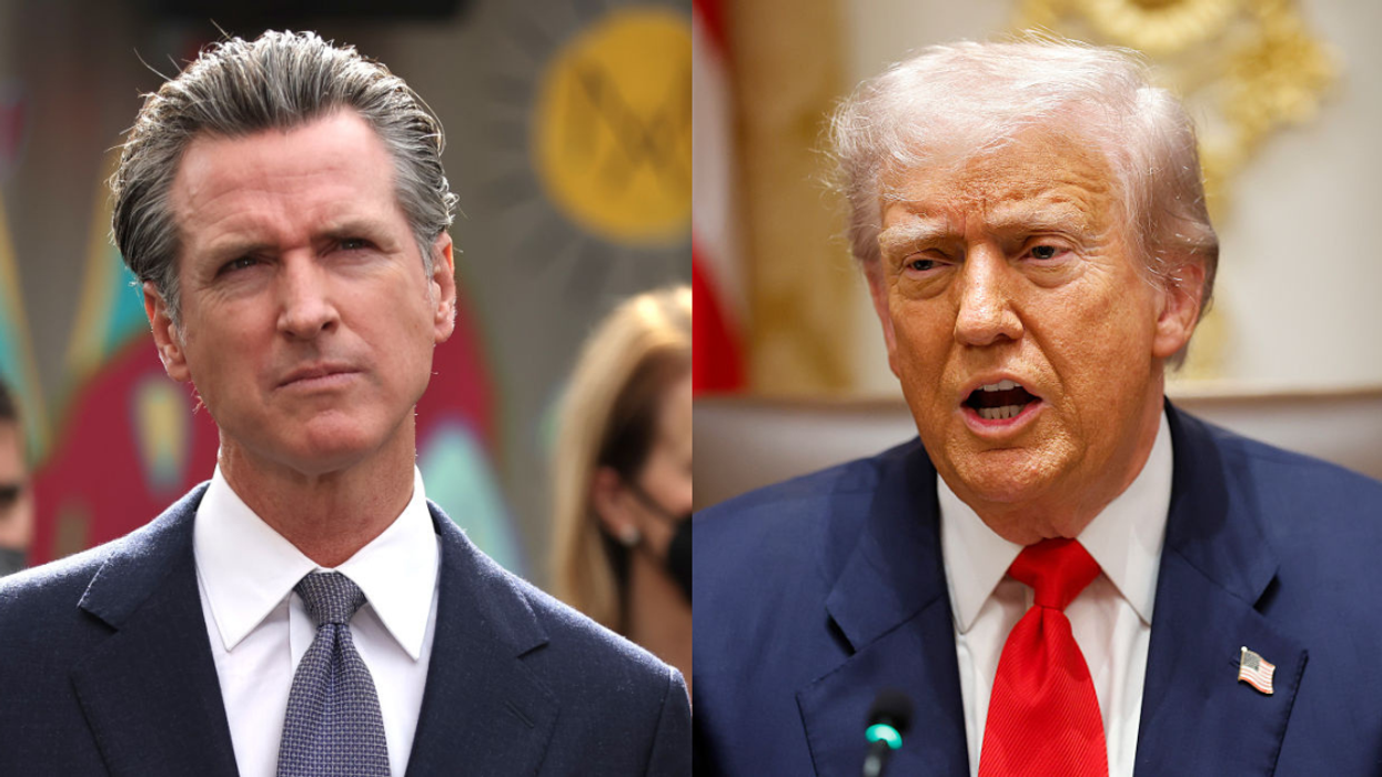 Gavin Newsom; Donald Trump