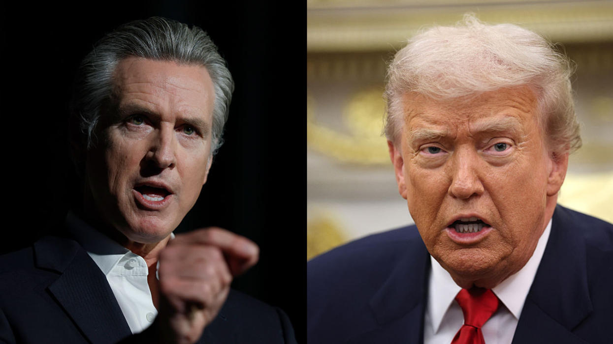 Gavin Newsom; Donald Trump