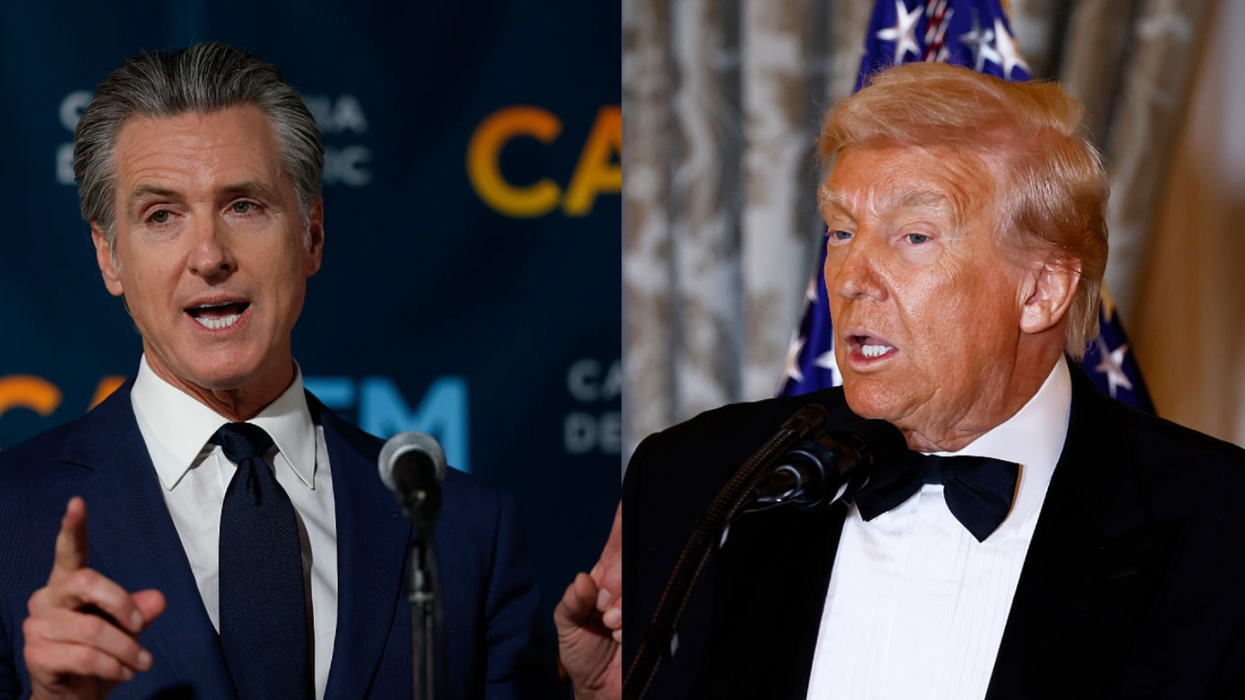 Gavin Newsom; Donald Trump