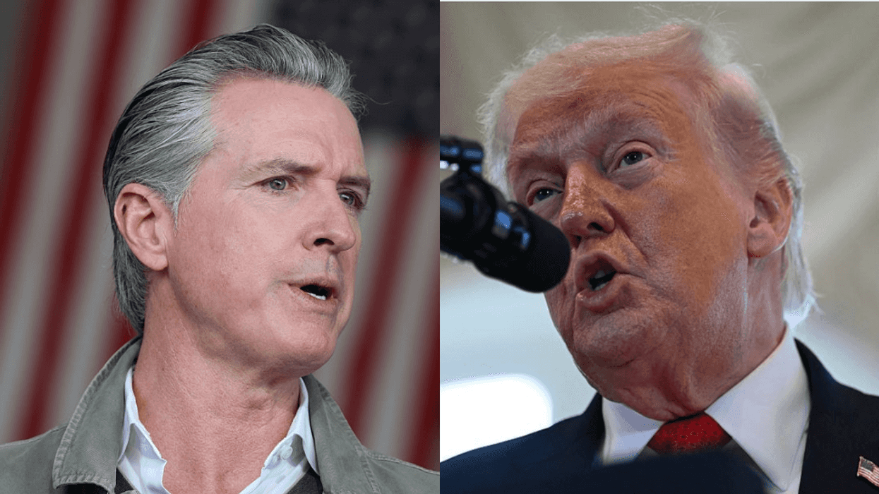 Gavin Newsom; Donald Trump