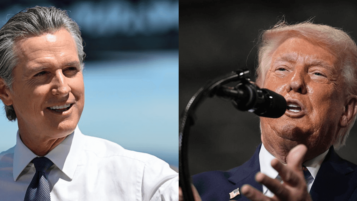 Gavin Newsom; Donald Trump