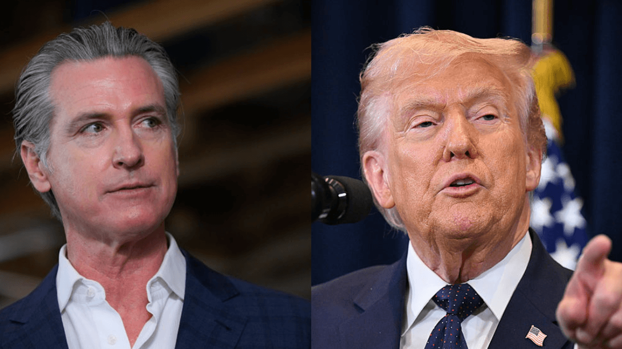 Gavin Newsom; Donald Trump