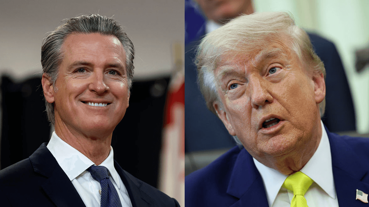 Gavin Newsom; Donald Trump