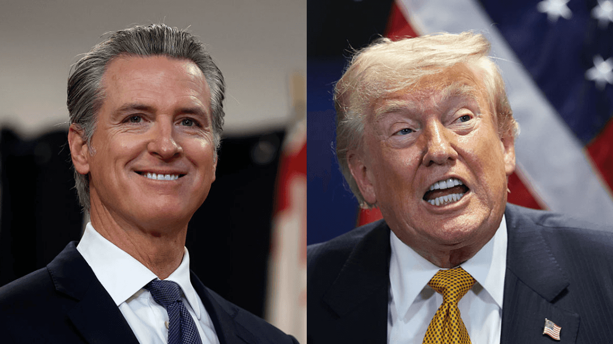 Gavin Newsom; Donald Trump