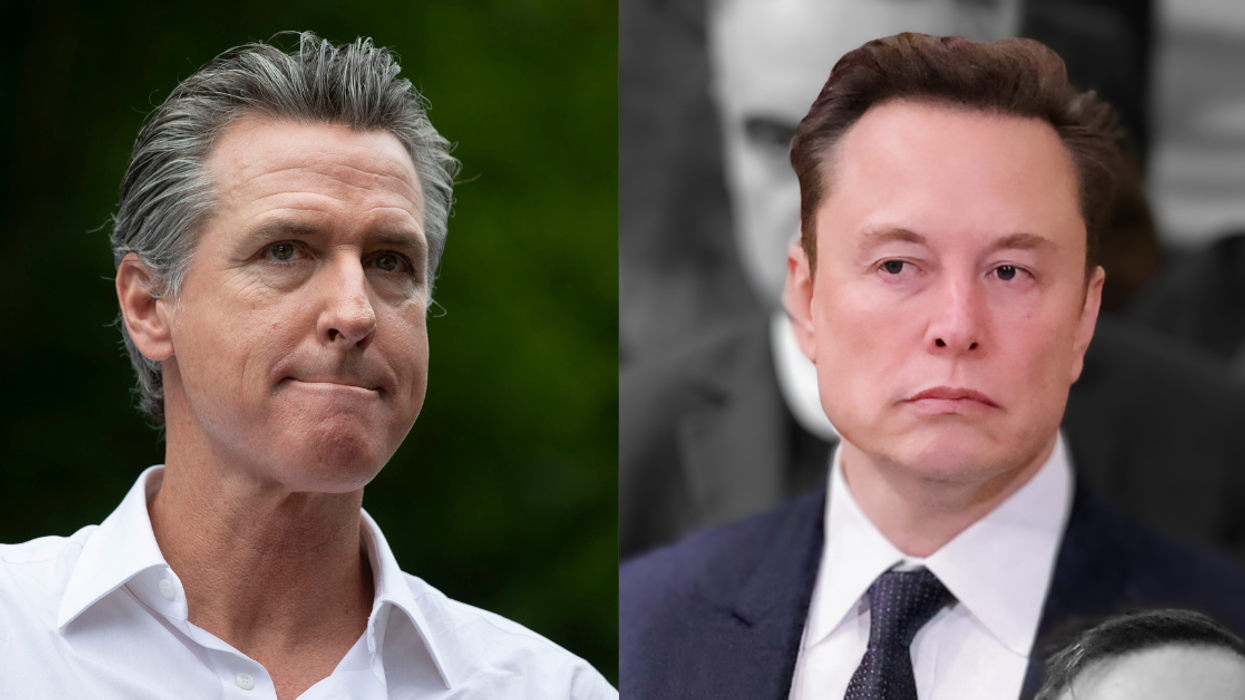 Gavin Newsom; Elon Musk
