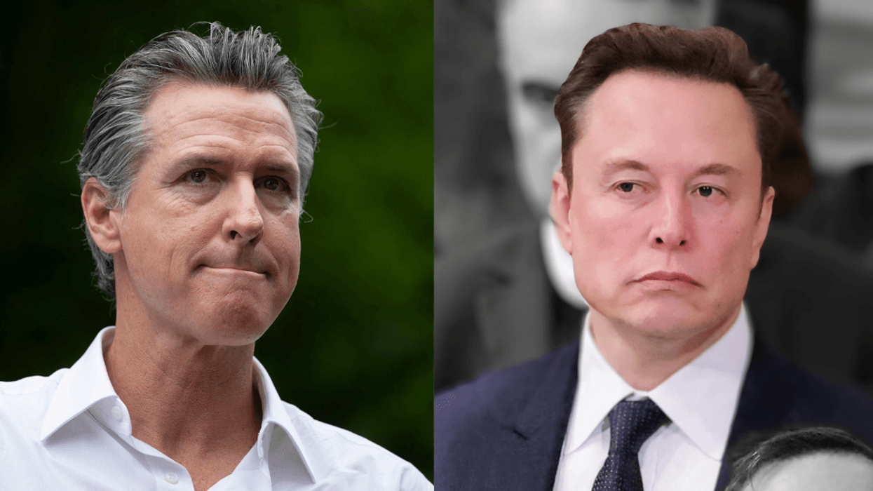 Gavin Newsom; Elon Musk