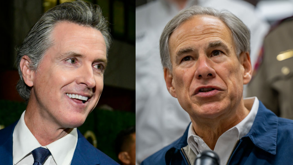 Gavin Newsom; Greg Abbott