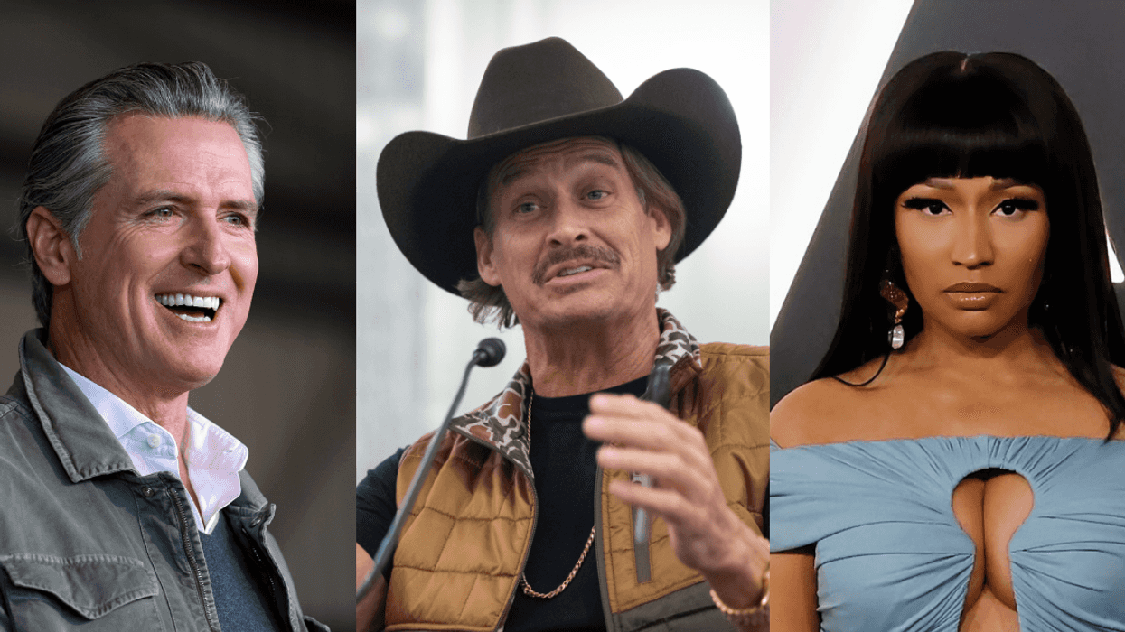 Gavin Newsom; Kid Rock; Nicki Minaj