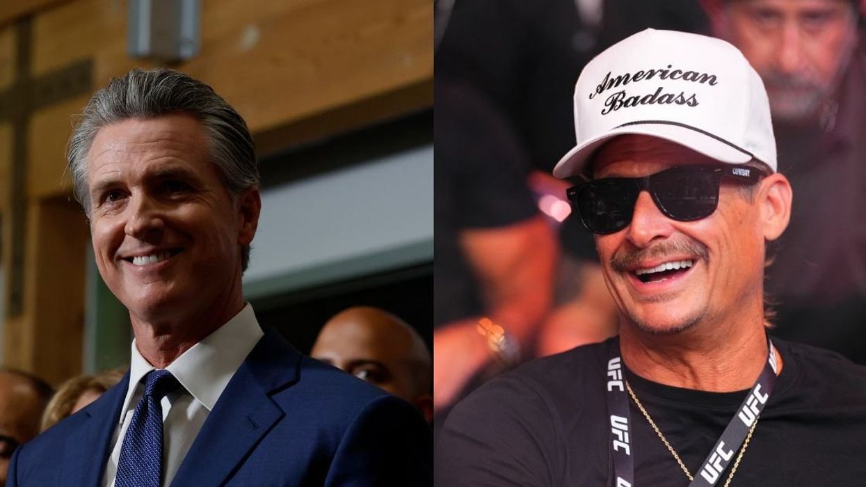 Gavin Newsom; Kid Rock