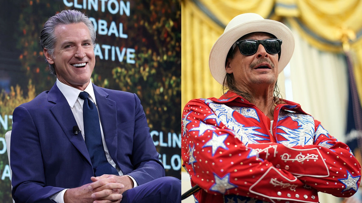 Gavin Newsom; Kid Rock