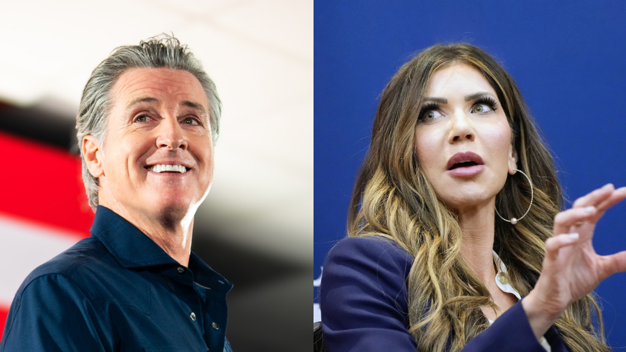 Gavin Newsom; Kristi Noem