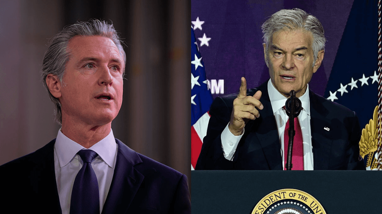 Gavin Newsom; Mehmet Oz