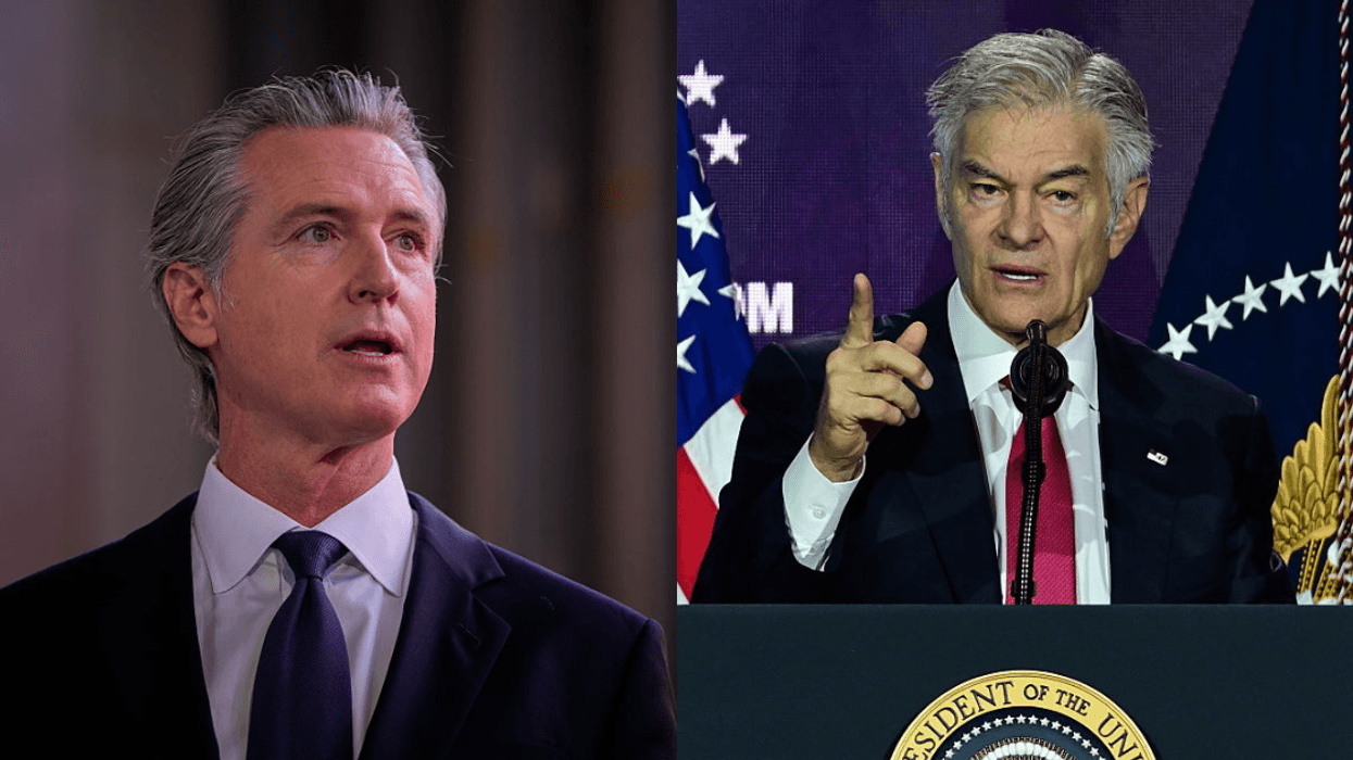 Gavin Newsom; Mehmet Oz