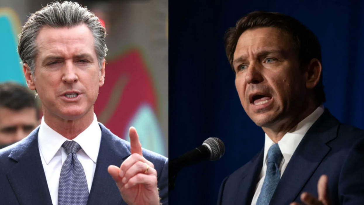 Gavin Newsom; Ron DeSantis