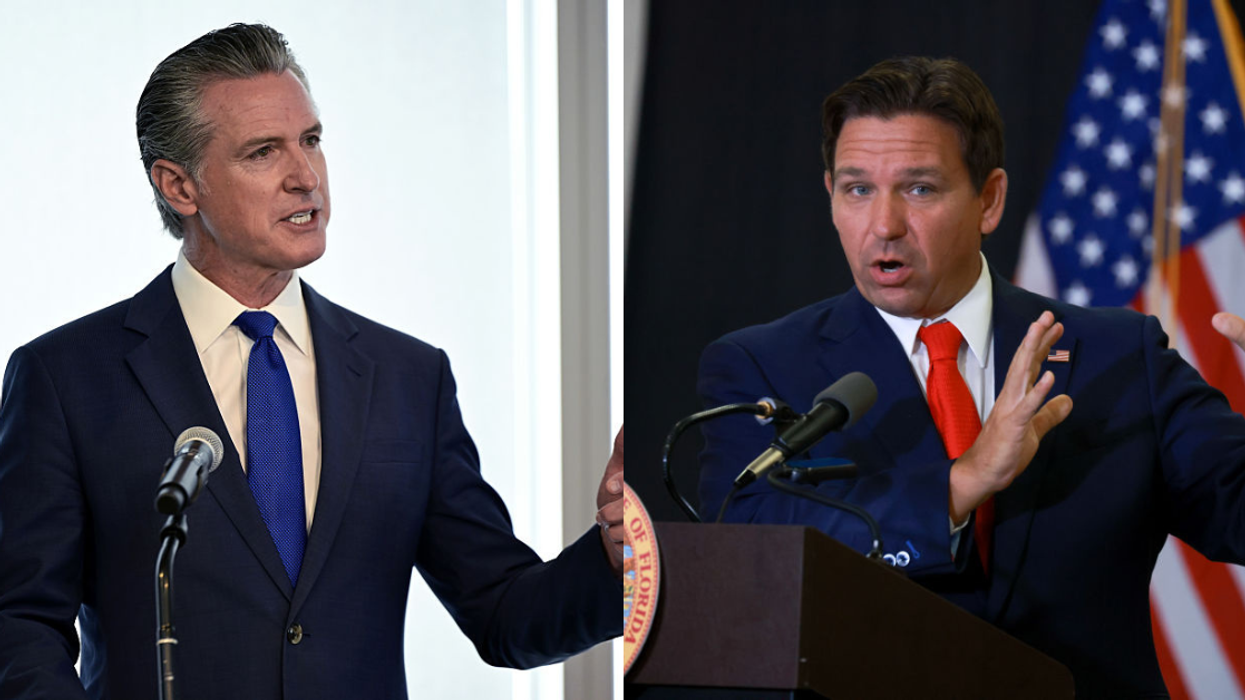 Gavin Newsom; Ron DeSantis