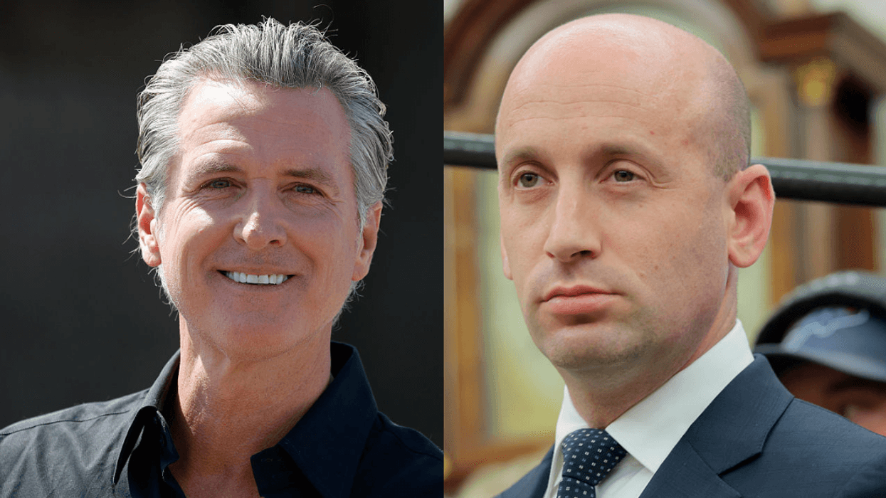 Gavin Newsom; Stephen Miller