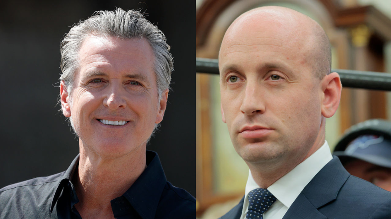 Gavin Newsom; Stephen Miller