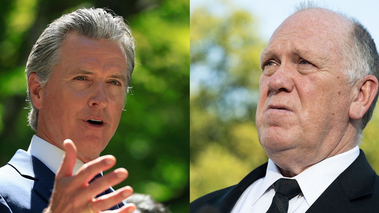 Gavin Newsom; Tom Homan