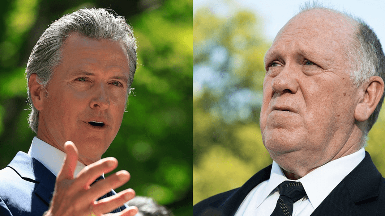 Gavin Newsom; Tom Homan