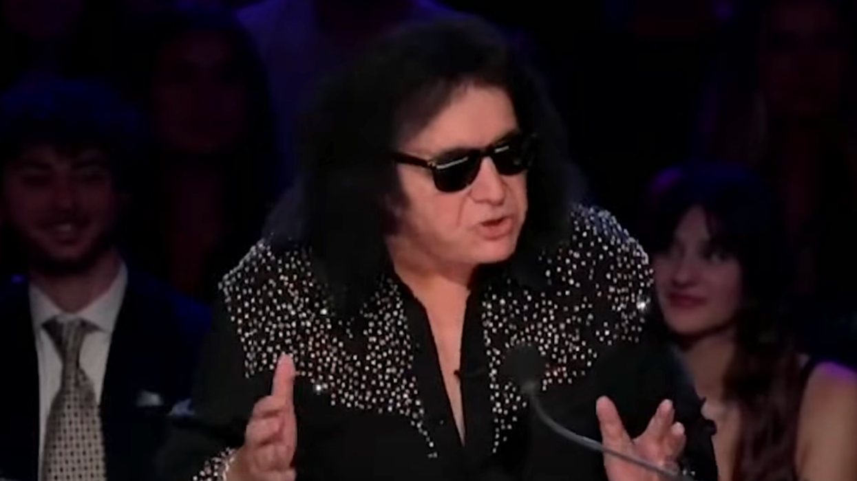 Gene Simmons as guest judge