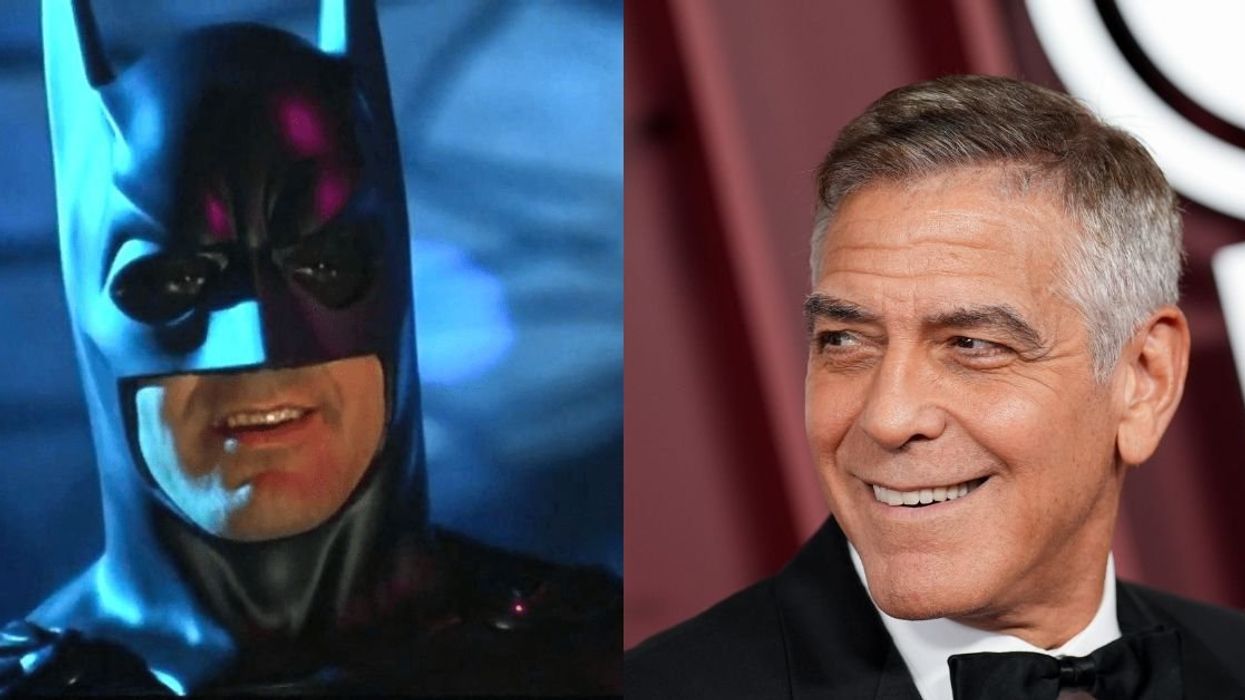 George Clooney as Batman