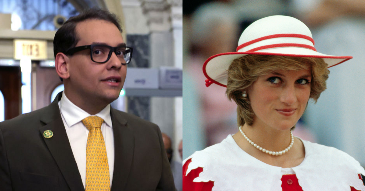 George Santos; Diana, Princess of Wales