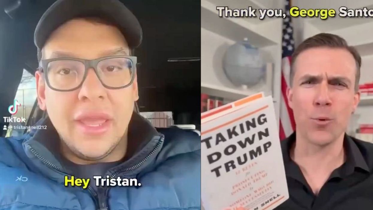 George Santos; Tristan Snell