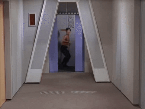 George Takei shirtless Sulu GIF