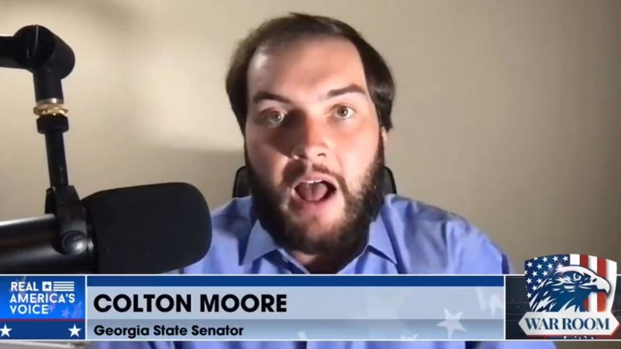 Georgia Senator Colton Moore on the "War Room" podcast