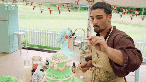 GIF by The Great British Bake Off