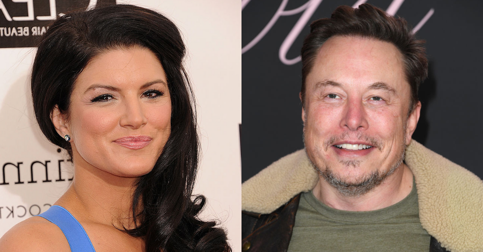 Gina Carano; Elon Musk