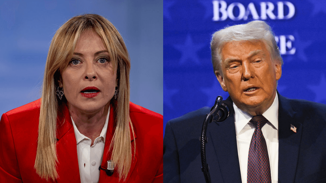 Giorgia Meloni; Donald Trump