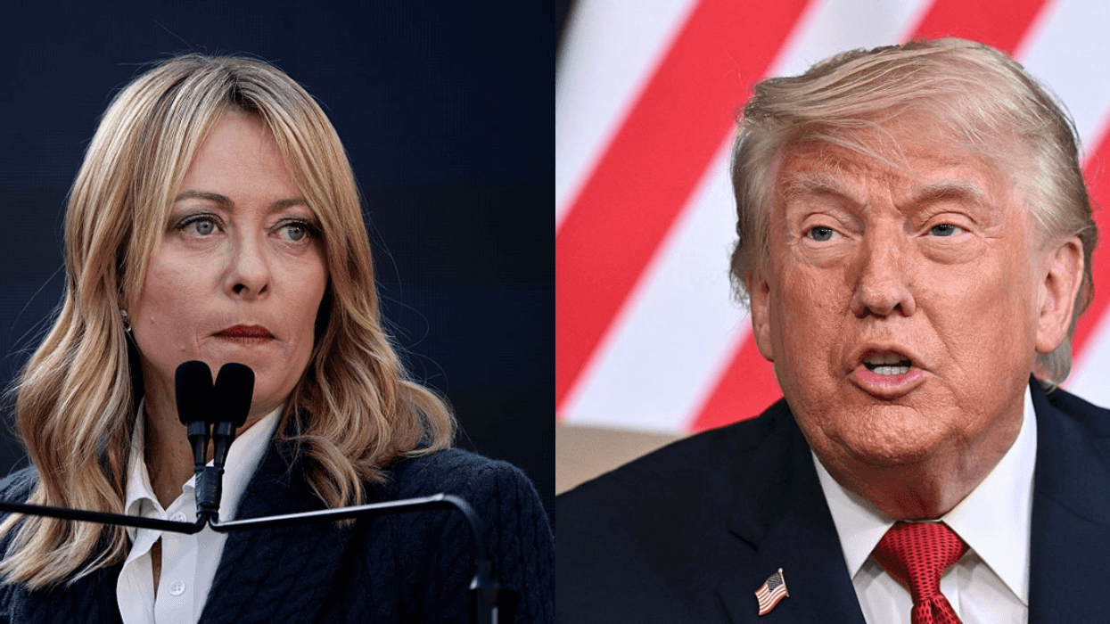 Giorgia Meloni; Donald Trump