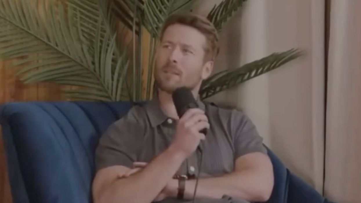 Glen Powell on "Therpuss" podcast