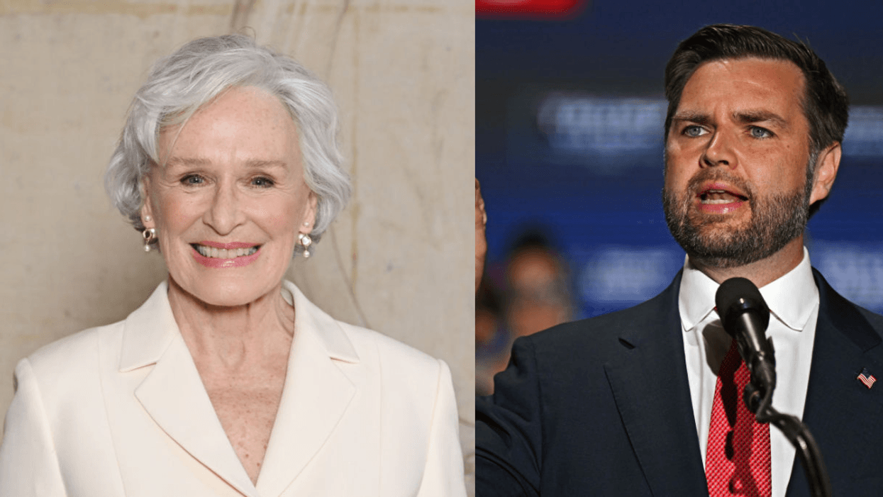 Glenn Close; J.D. Vance