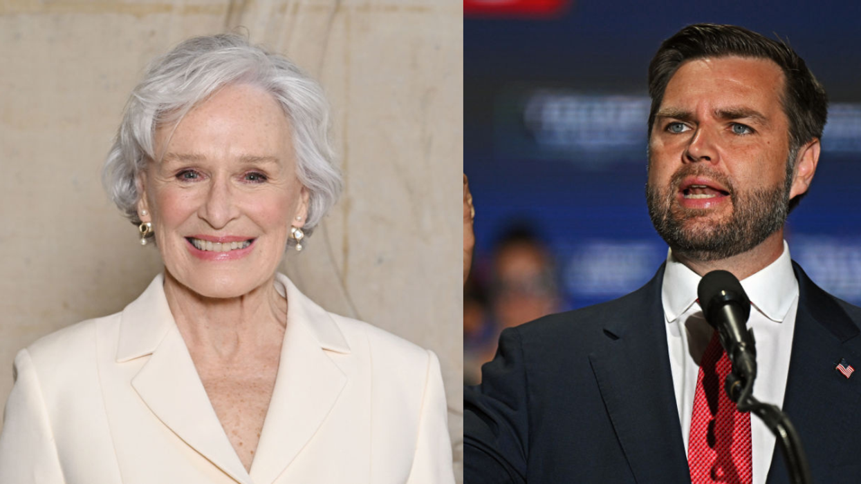 Glenn Close; J.D. Vance