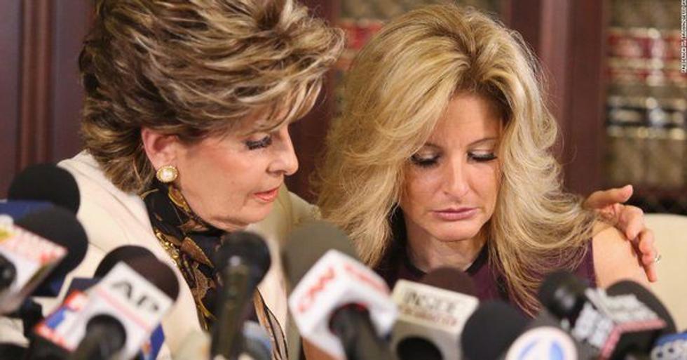 Gloria Allred and Summer Zervos