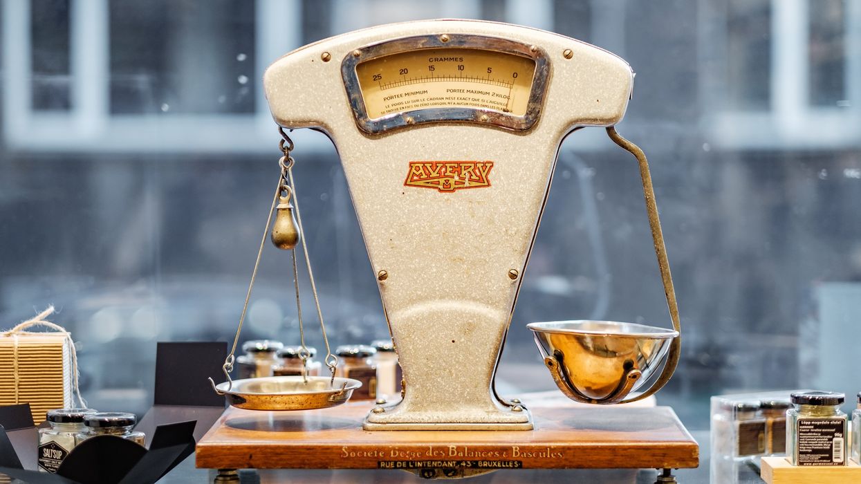 golden balance weighing scale