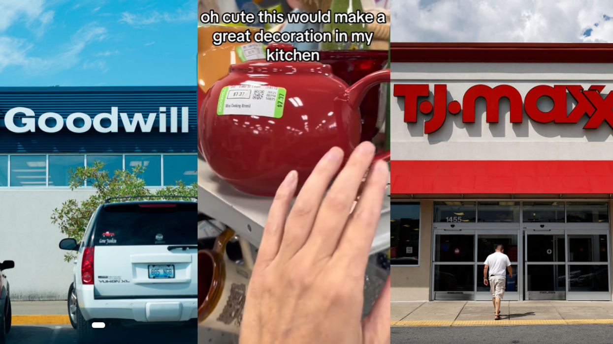Goodwill Teapot sold for more than original price at T.J. Maxx