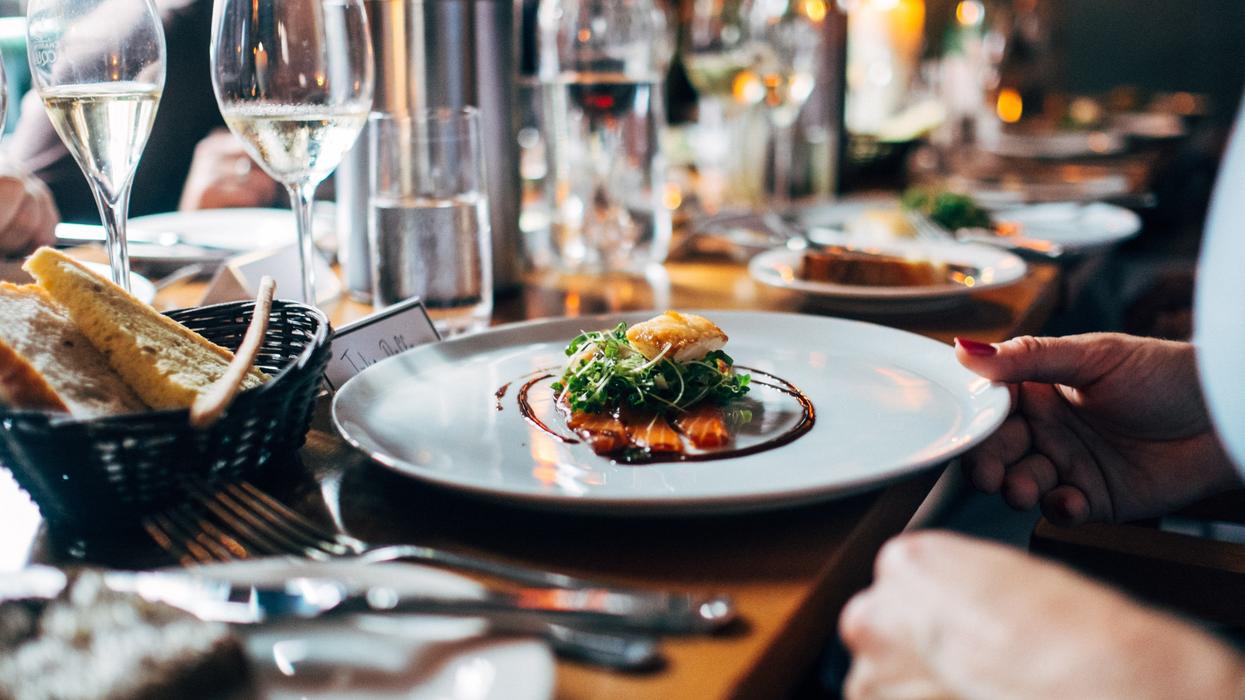 Gourmet dining experience
