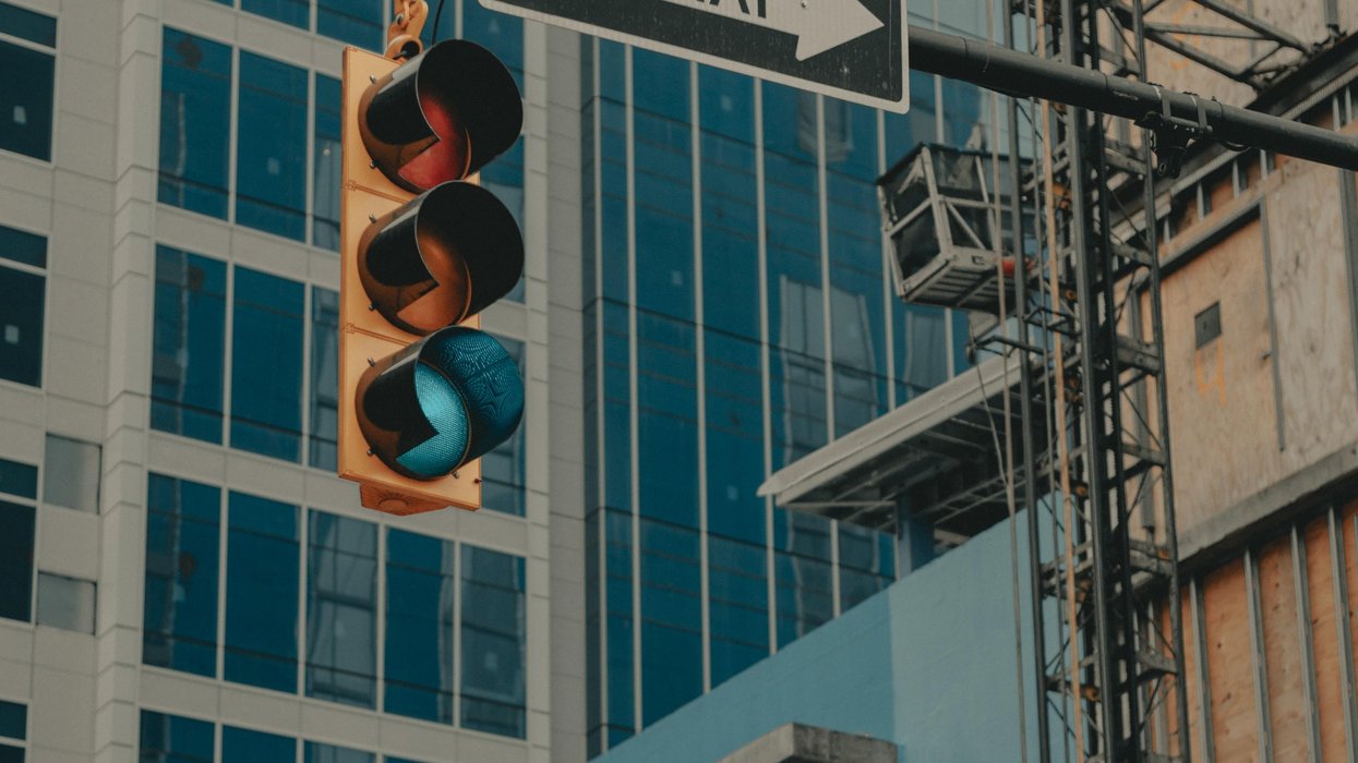 Green traffic light