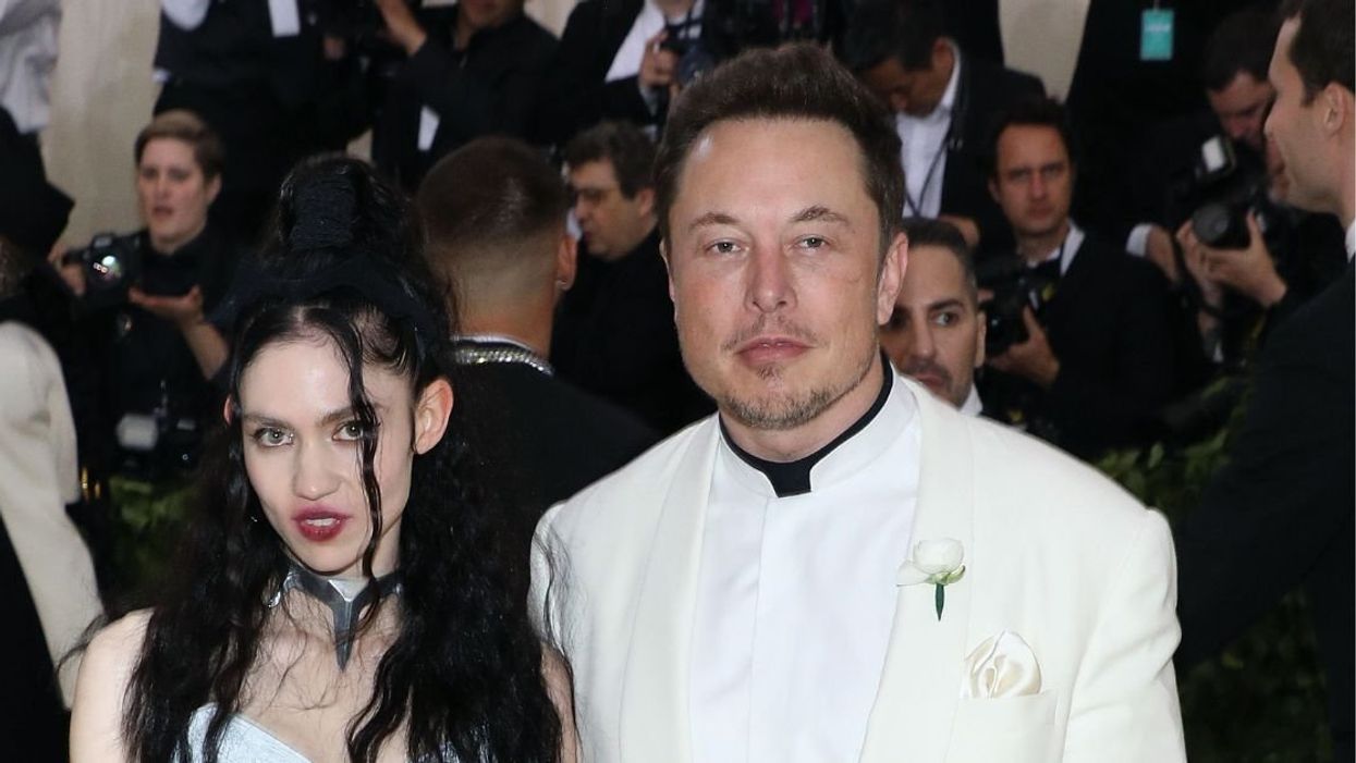 Grimes and Elon Musk