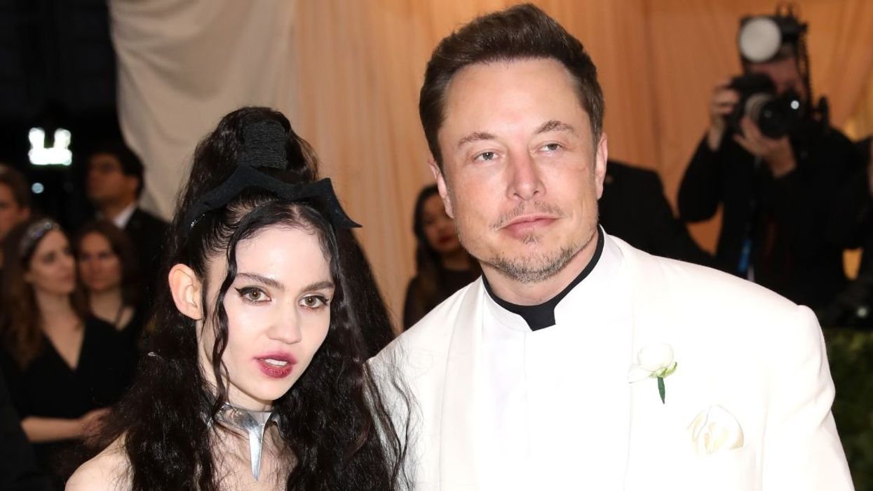 Grimes with Elon Musk